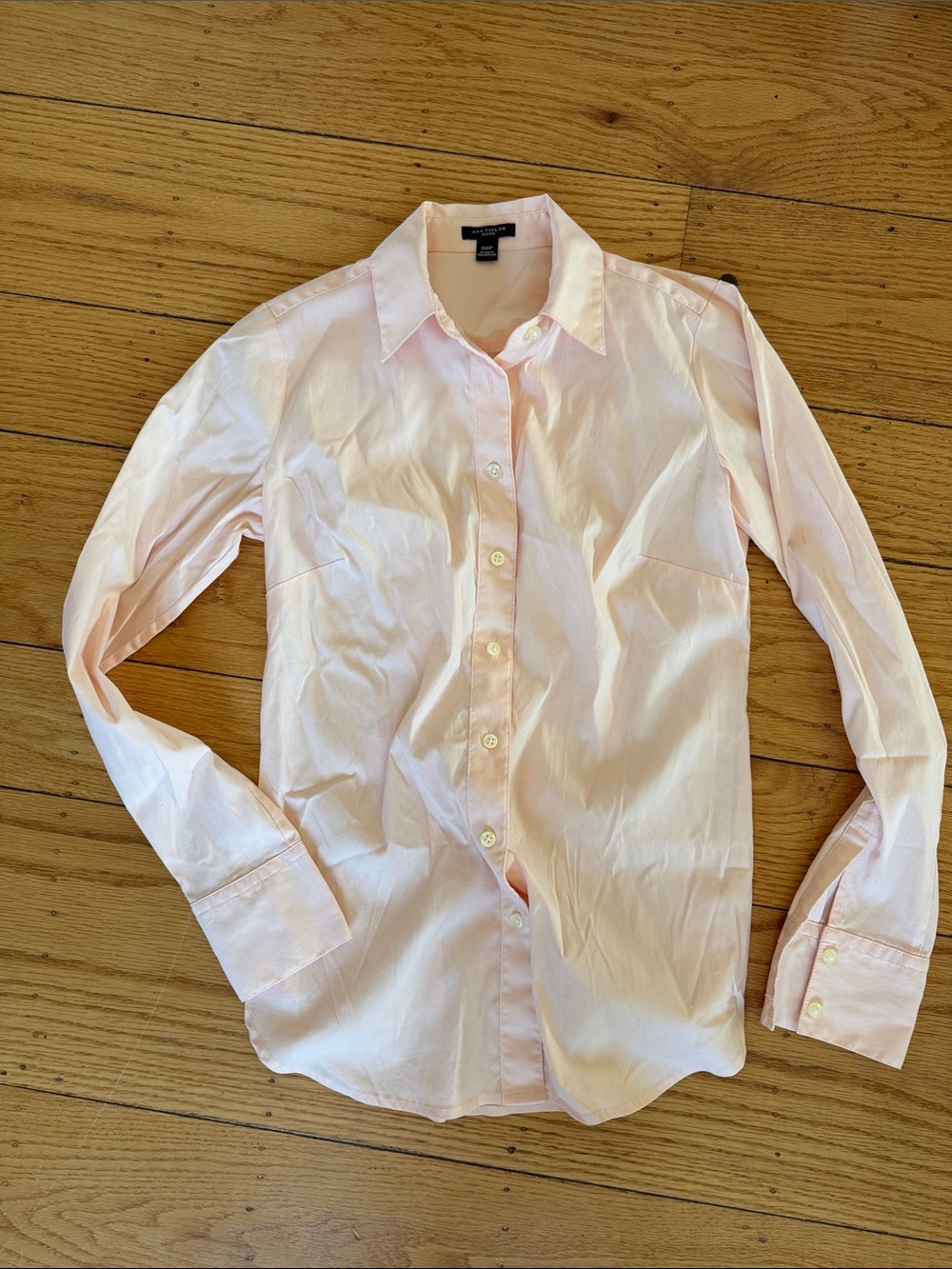 Banana Republic Light Pink Classic Button-Down Shirt